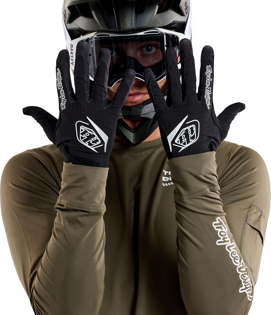 Photos - Cycling Gloves TLD Troy Lee Designs Air Mono Motocross Gloves, black, Size XL for Men