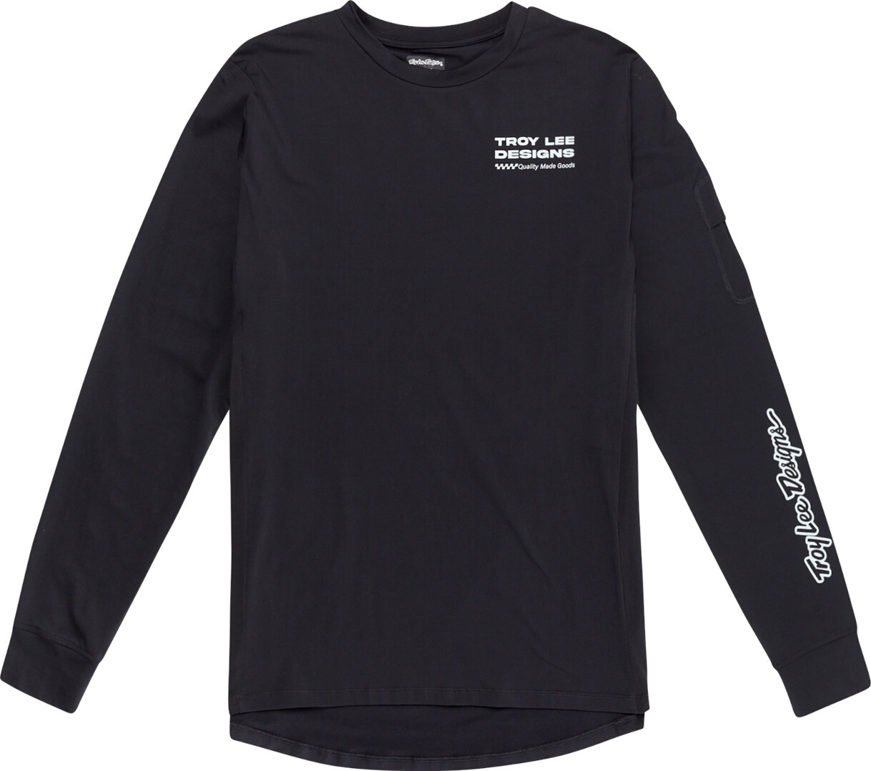 Troy Lee Designs Ruckus Factory Ride Langarmshirt, schwarz-carbon, Größe S für Männer