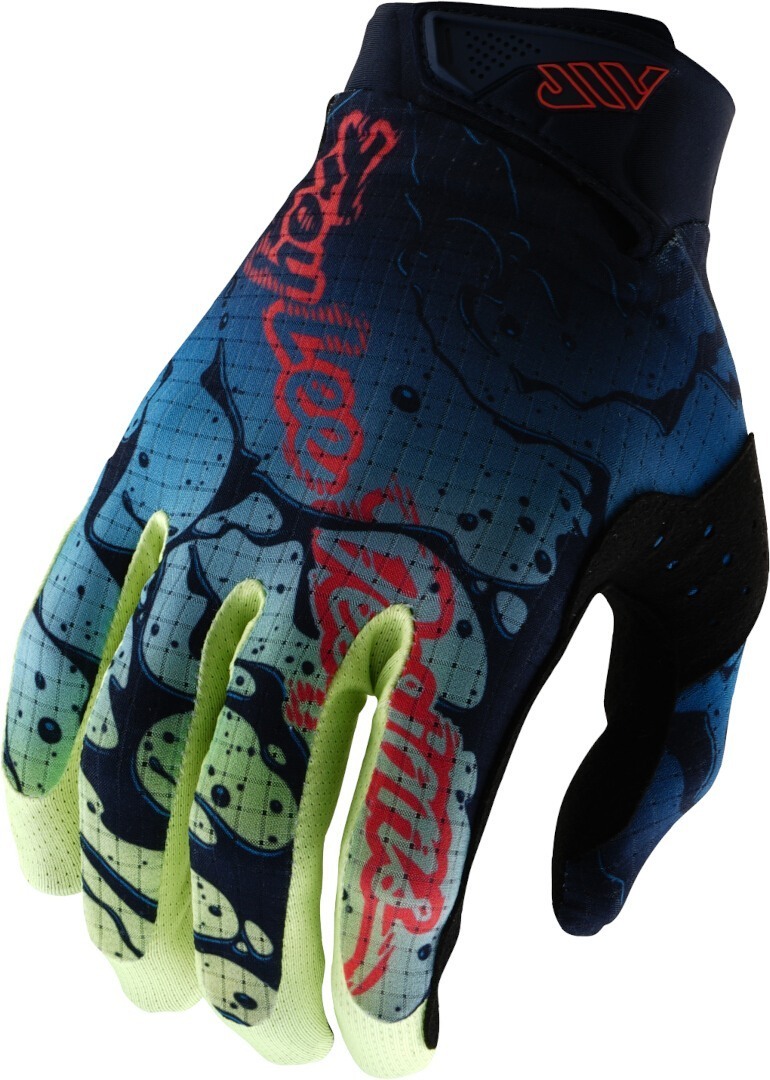 Zdjęcia - Rękawice motocyklowe TLD Troy Lee Designs Air Drip Rękawice motocrossowe, czerwony-zielony-niebieski, Rozmiar S dla ty 