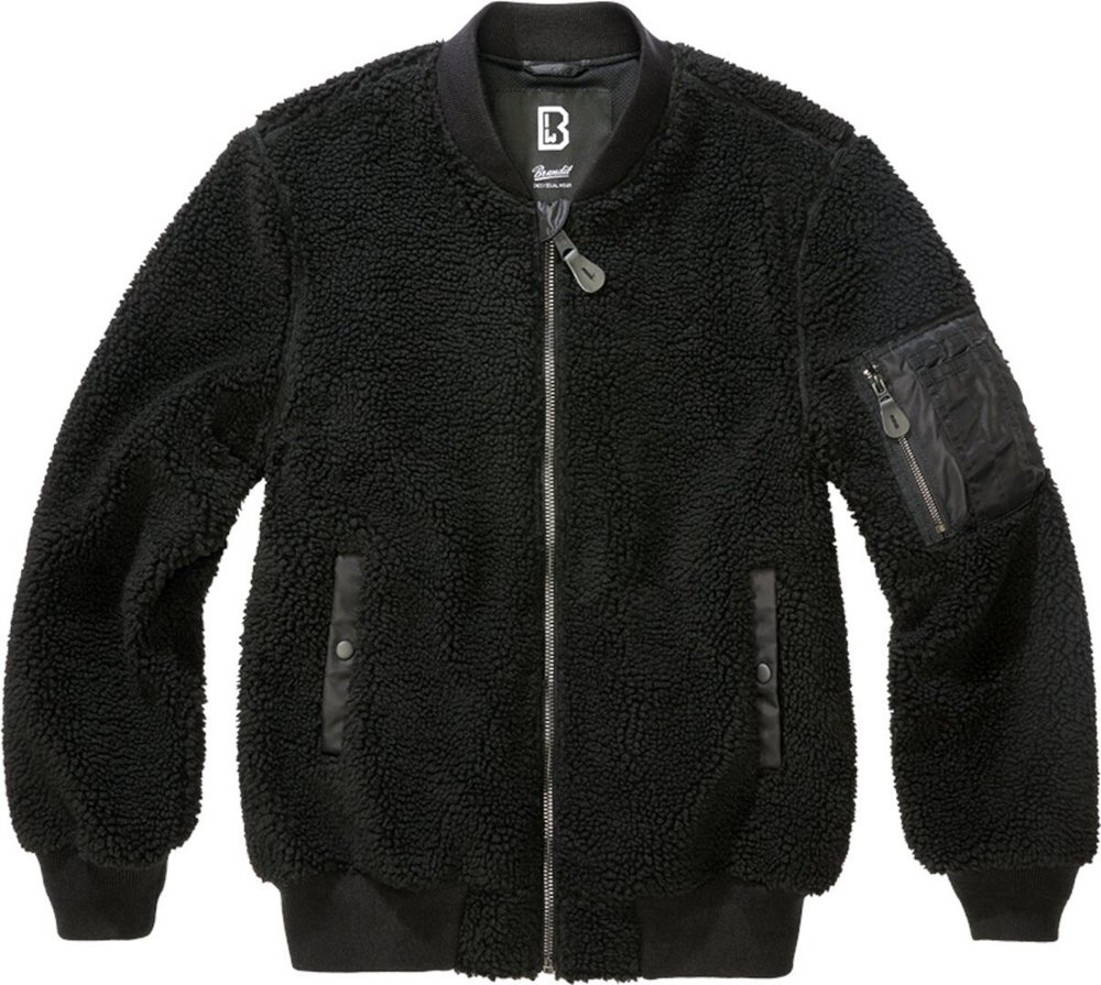 Brandit MA1 Sherpa Teddy Fleece Jakke