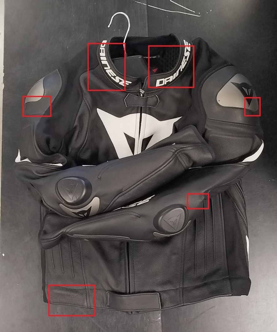 Dainese Laguna Seca 4 ツーピースバイクレザースーツのみジャケット第