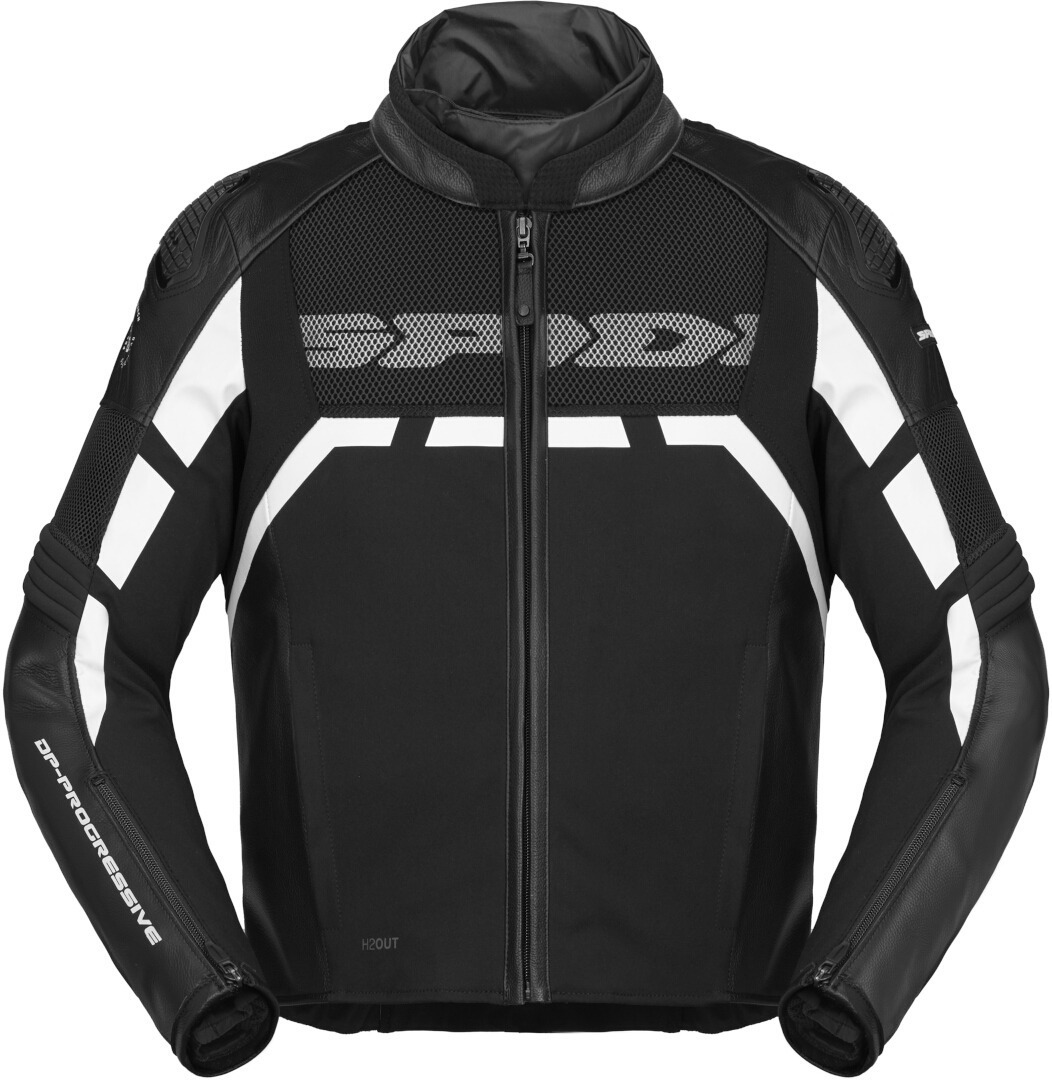 Spidi Rapid H2Out waterproof Motorcycle Leather Jacket