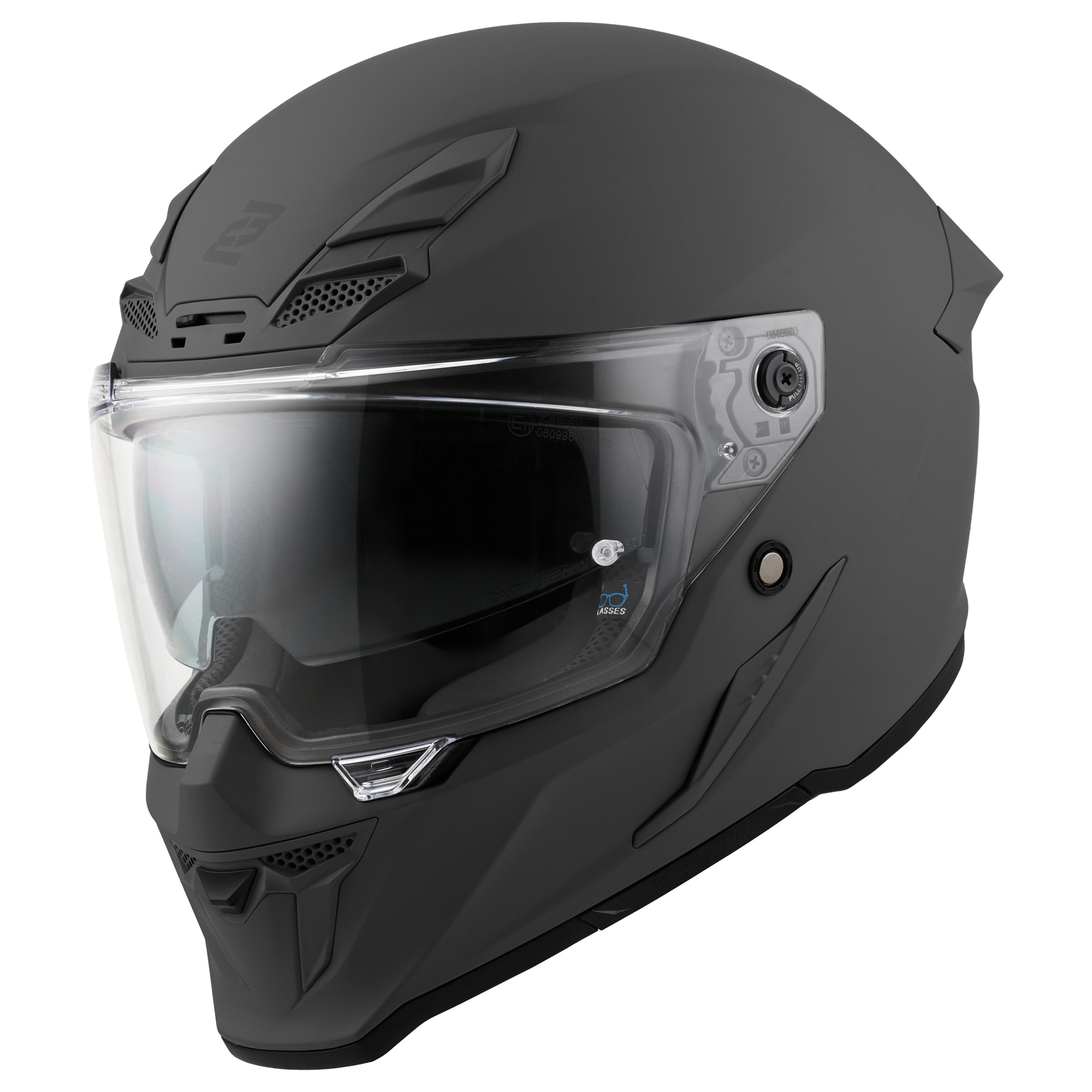 Side view of Bogotto Blade Helmet, black, Size XS for Women