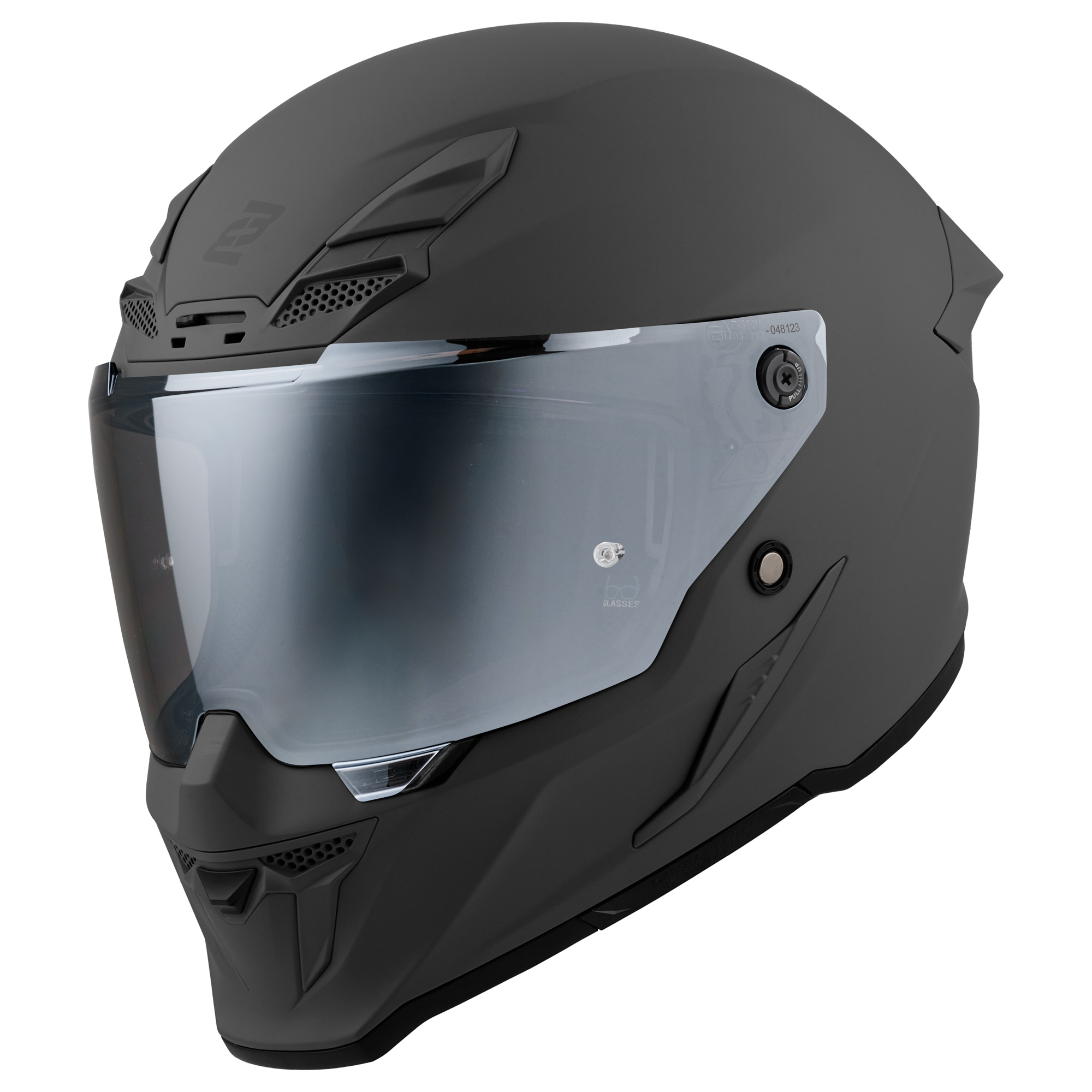 Side view of Bogotto Blade Helmet, black, Size XS for Women