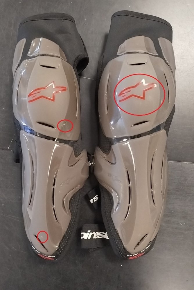 Alpinestars Bionic SX knee protectors 2nd choice item