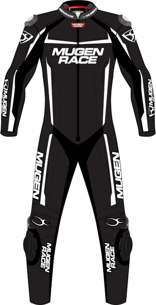 MUGENRACE Ohvale perforierte Kinder 1-Teiler Motorrad Lederkombi