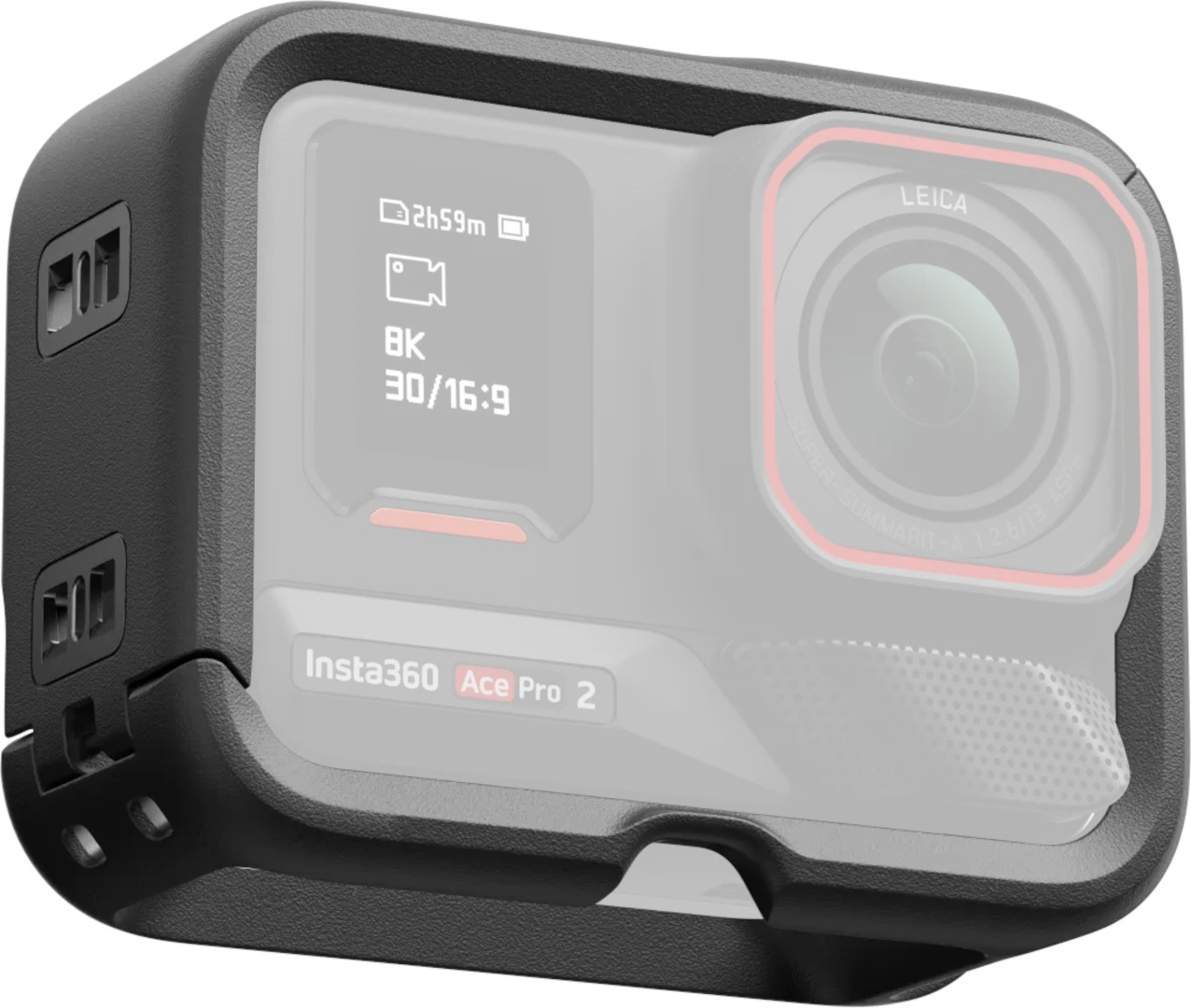 Insta360 Ace Pro 2/Ace Pro Cadre vertical-horizontal, noir