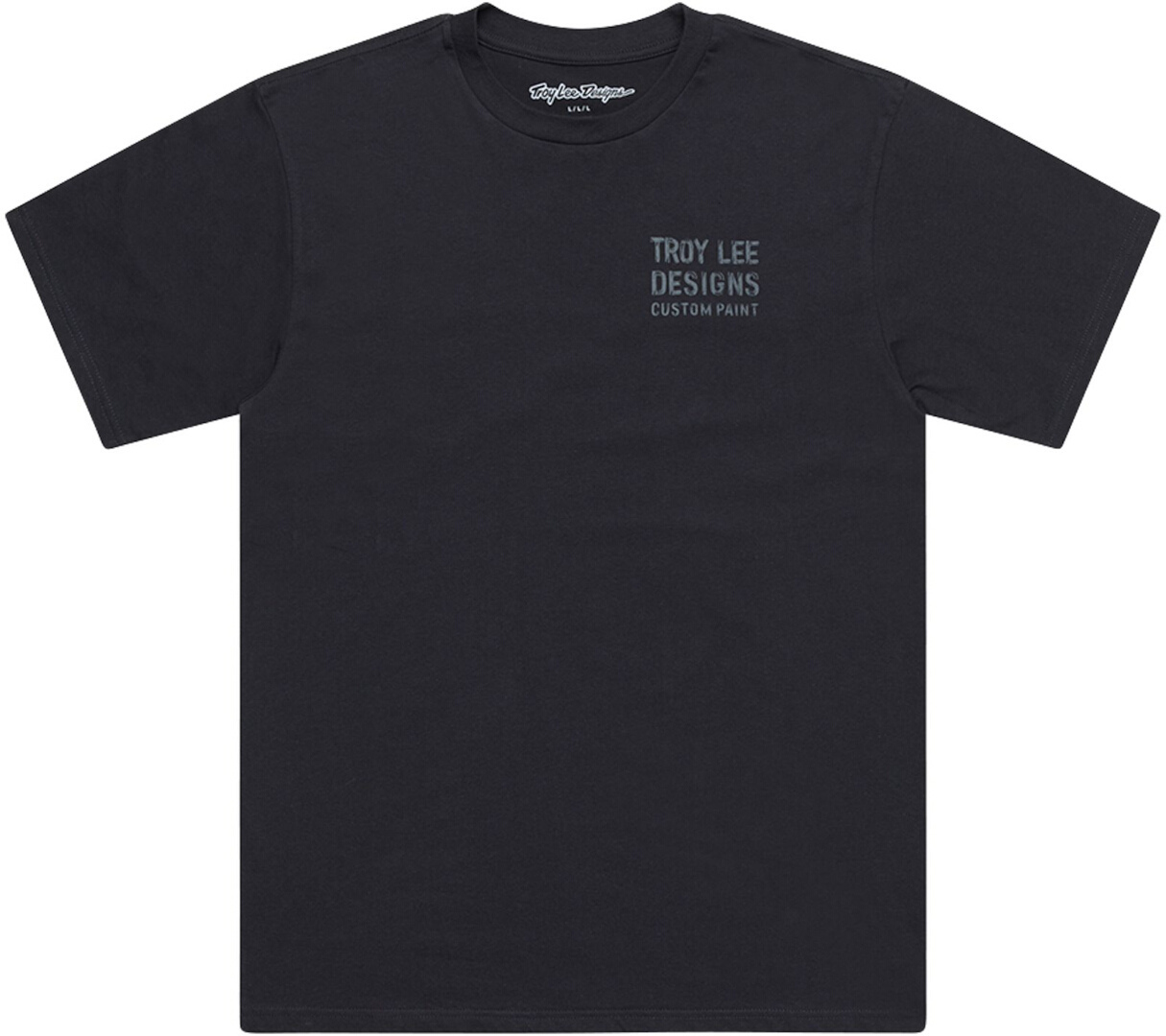 Troy Lee Designs Paint Shop T-Shirt, black, Size XL for Men-image-632449097