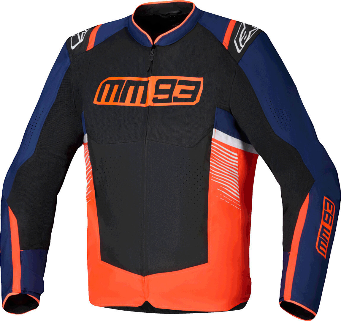 Alpinestars MM93 T-SPS Air V2 Мотоциклетная текстильная куртка Черный/Синий/Красный S 