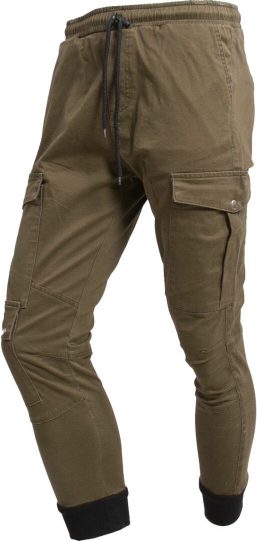 MUGENRACE Olive Cargohose, grün, Größe S für Männer