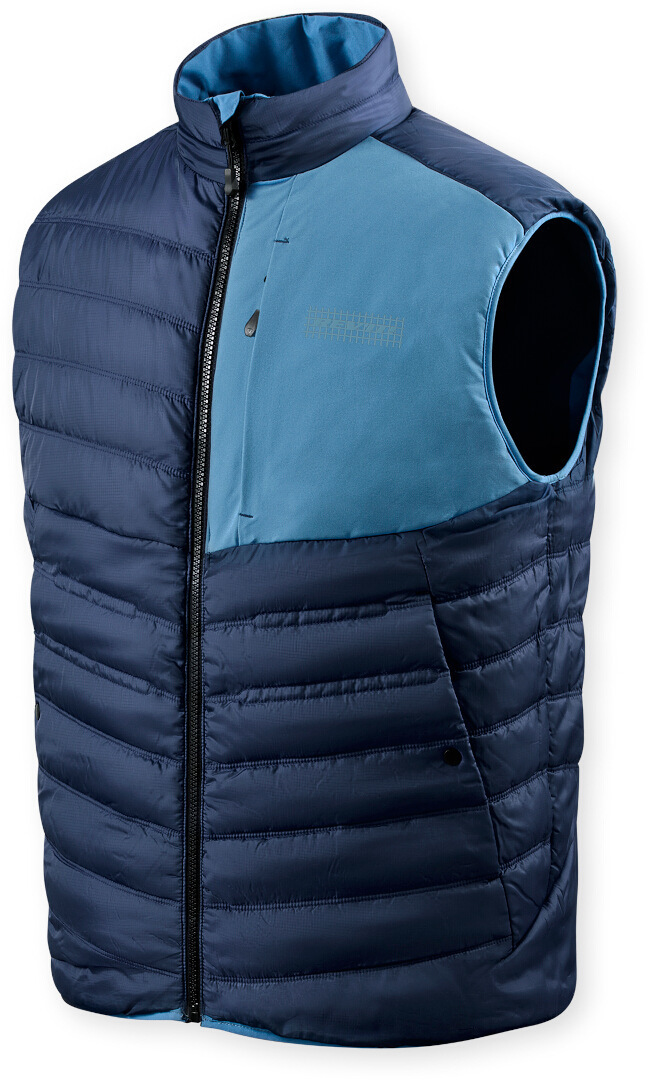 Side view of Revit Finley Vest, blue, Size XL for Men