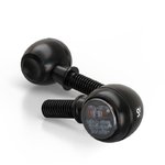 HIGHSIDER smart Circula-S-indikator/posisjonslys svart/røyk 2-i-1, e-godkjent (par)