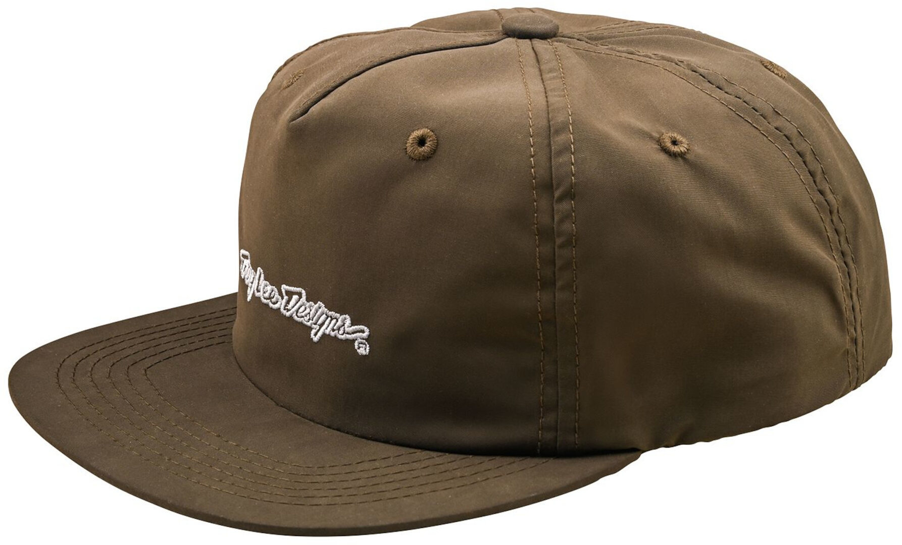 Troy Lee Designs Unstructured Signature Snapback Cap, green for Men