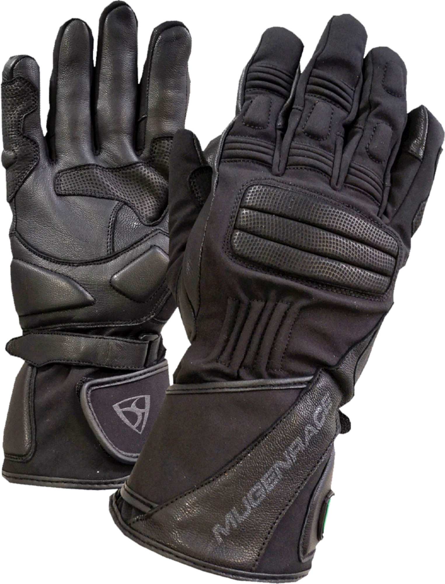 MUGENRACE Primo Winter Motor Gants de vélo, noir, taille 3XL pour Hommes
