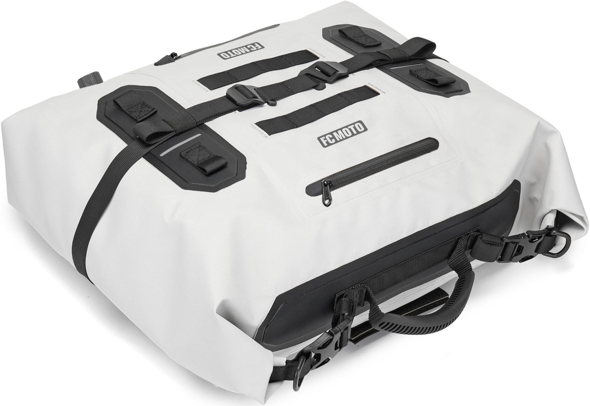 FC-Moto Ever-ST Roll-Top 32-40 L Sac de sport, blanc
