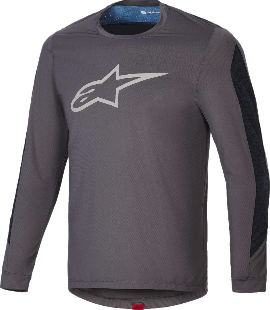 Alpinestars A-Dura Inset Astar Bicycle Jersey, grey, Size M for Men-image-1129951397