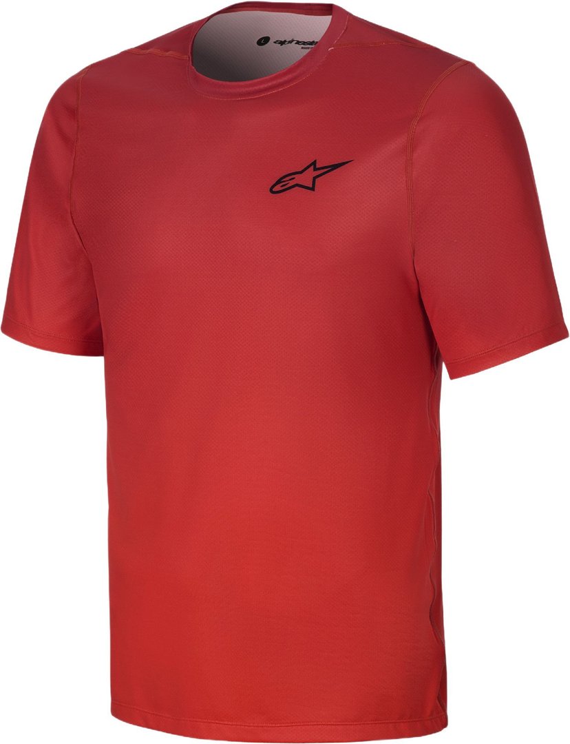 Alpinestars A-Dura Rise Short Sleeve Bicycle Jersey, orange, Size L for Men-image-1455079005