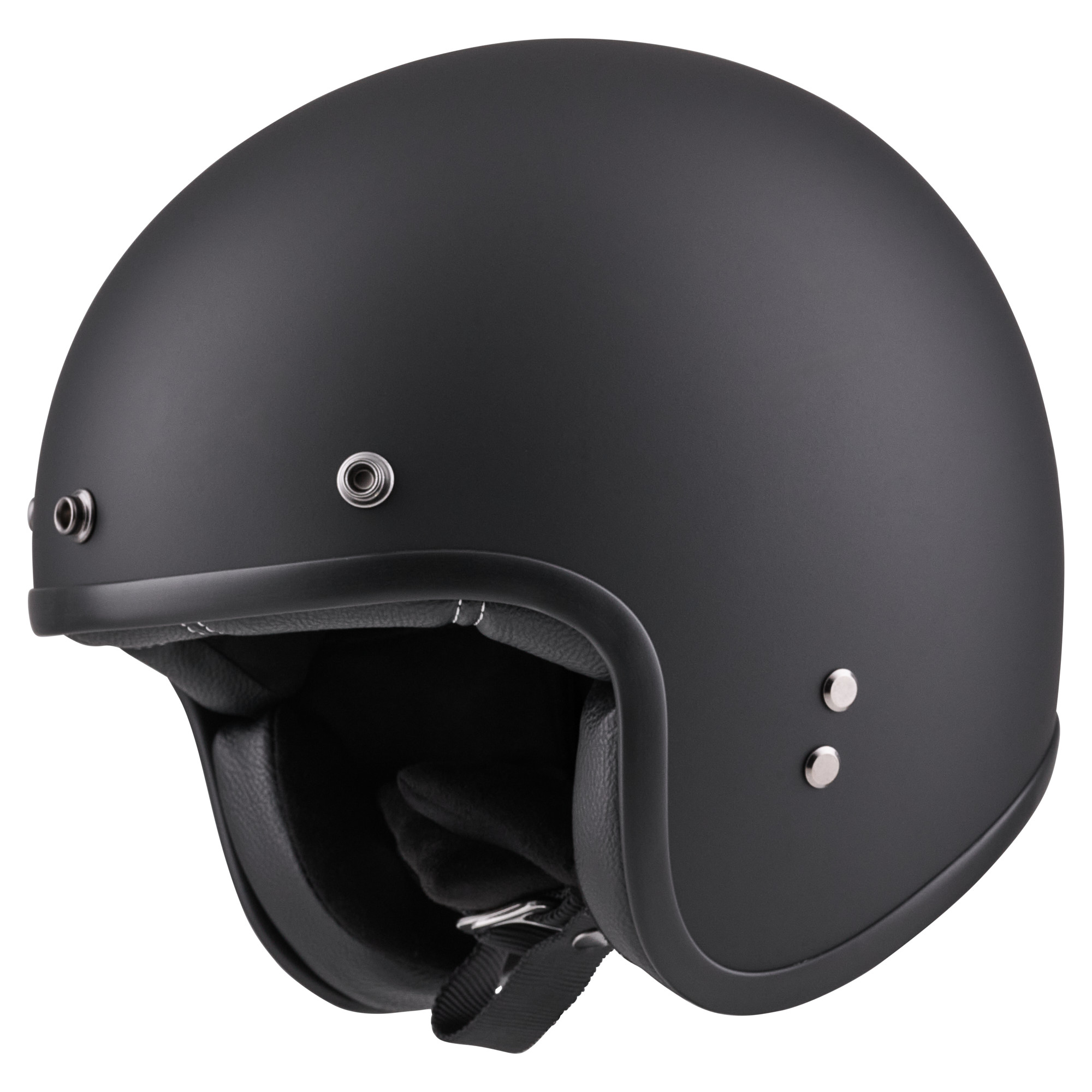 Peroz Jidre Casque à face ouverte, noir, taille XL pour Hommes