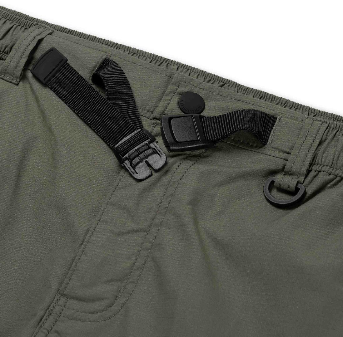 Side view of Vintage Industries Elliott Textile Shorts, green, Size 2XL for Men