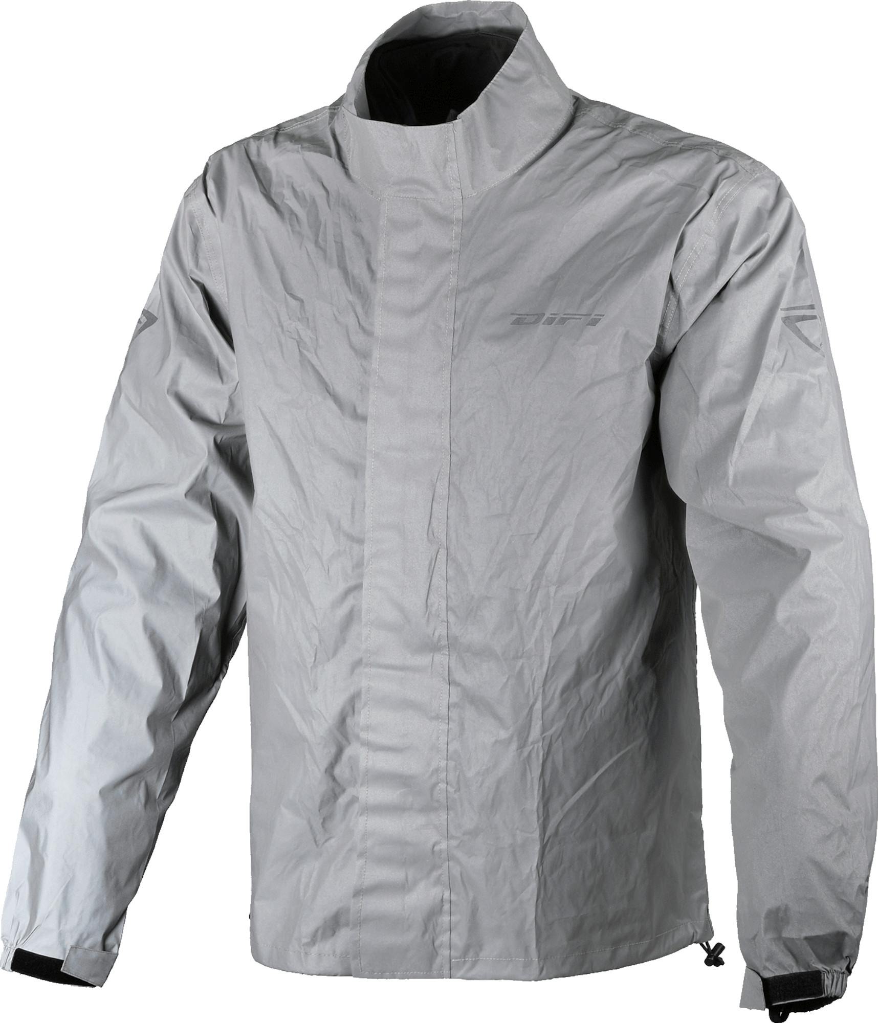 Difi Men's Fuzzy Reflex Rain Jacket, Size 2XL For