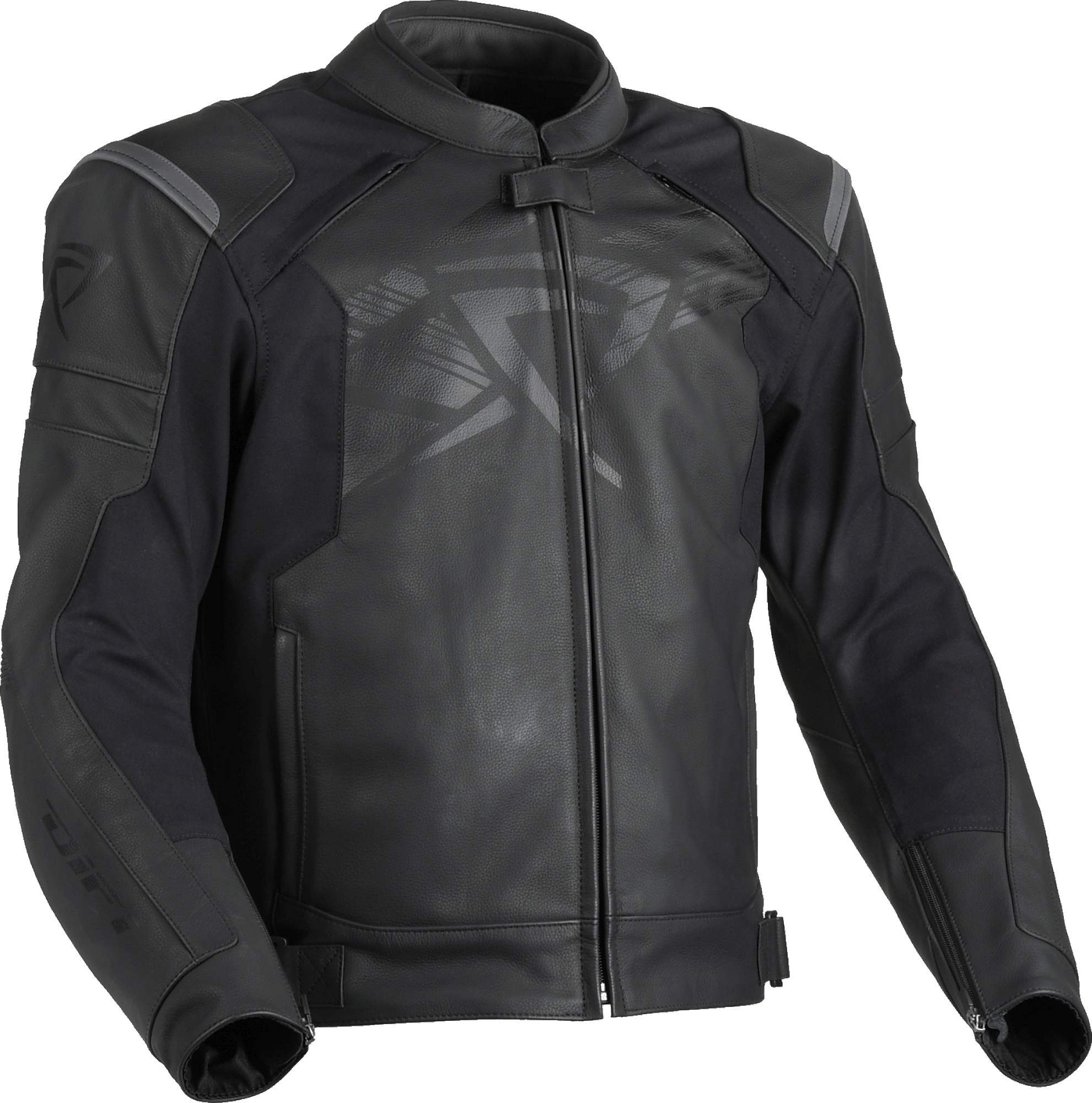 DIFI Sonic Motorrad Lederjacke, schwarz, Größe 52 für Männer