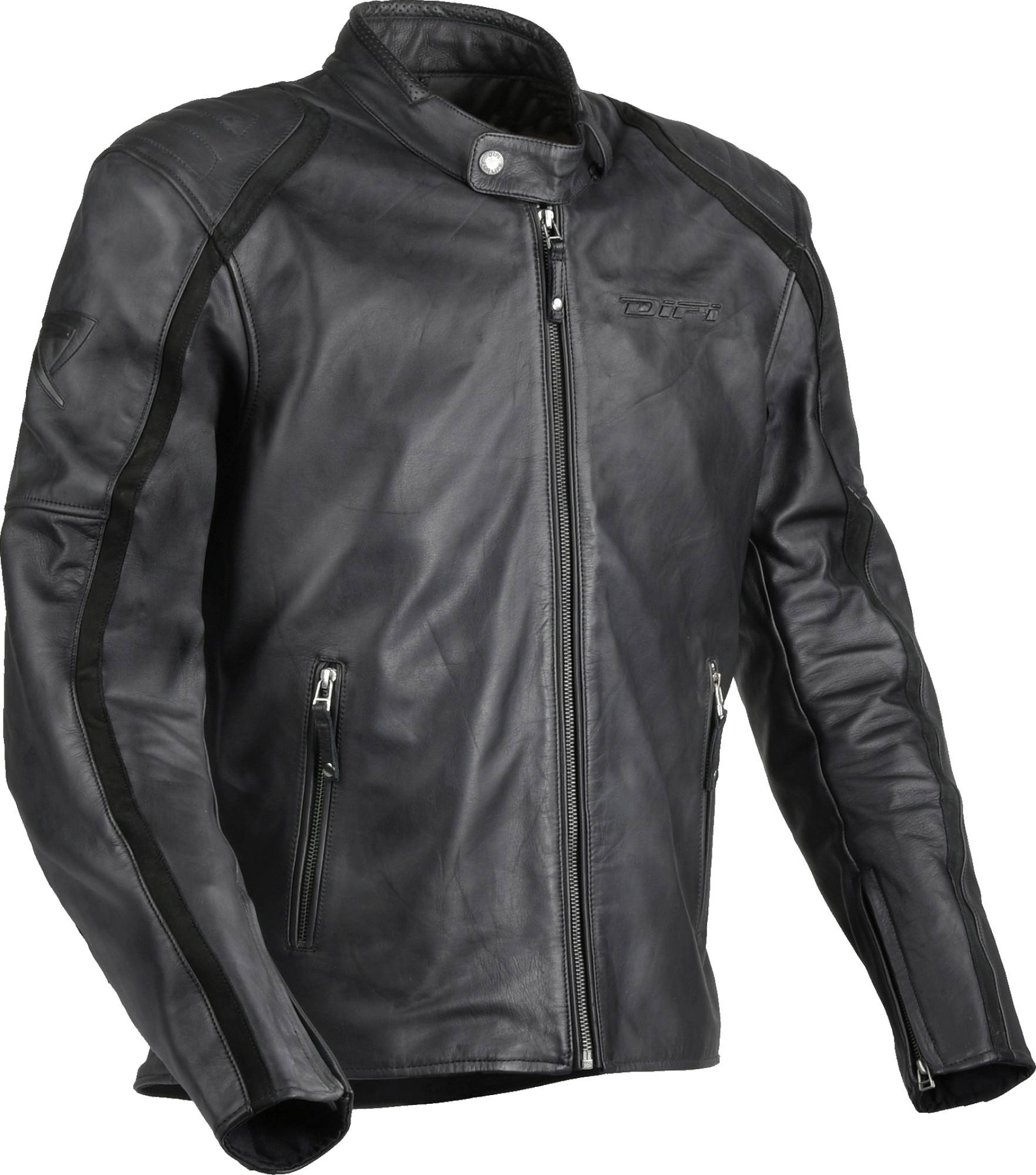 DIFI Luca Motorrad Lederjacke, Größe 56 für Männer