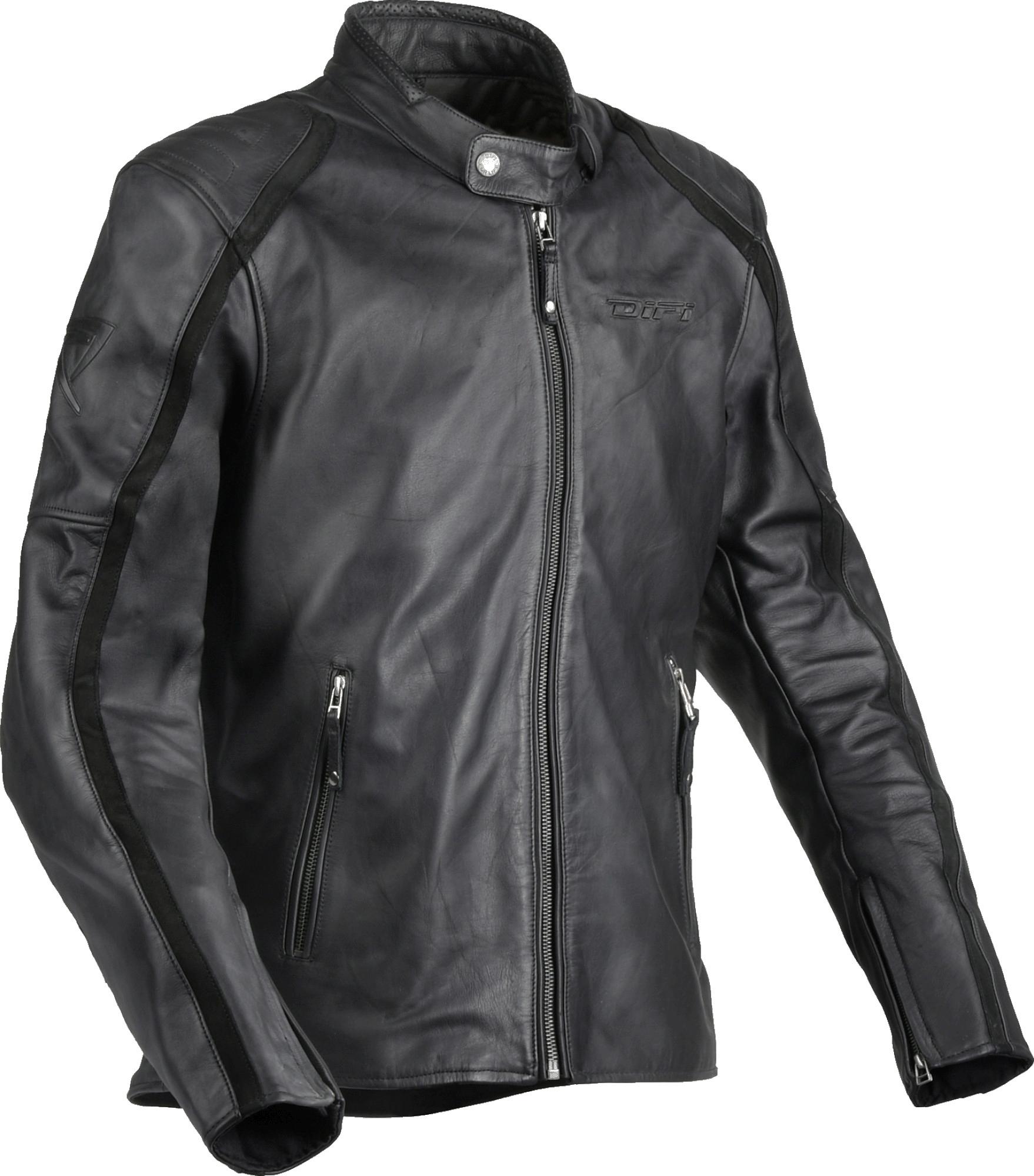 DIFI Luca Damen Motorrad Lederjacke, Größe XL