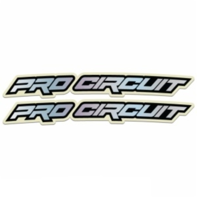 PRO CIRCUIT Hologramm Aufkleber vorne Kotflügel