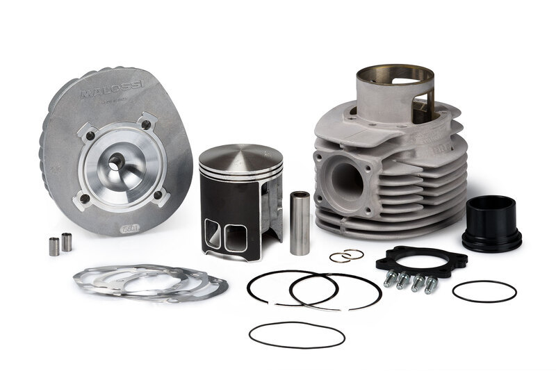 MALOSSI Cylinder Kit ø 68.5 Aluminium CVF2 With Pin ø 16 For Vespa Cosa - PX E 2t 200 cc