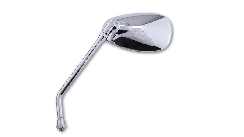 SHIN YO Rétroviseur Naked Bike Universal - chromé - à l'unité