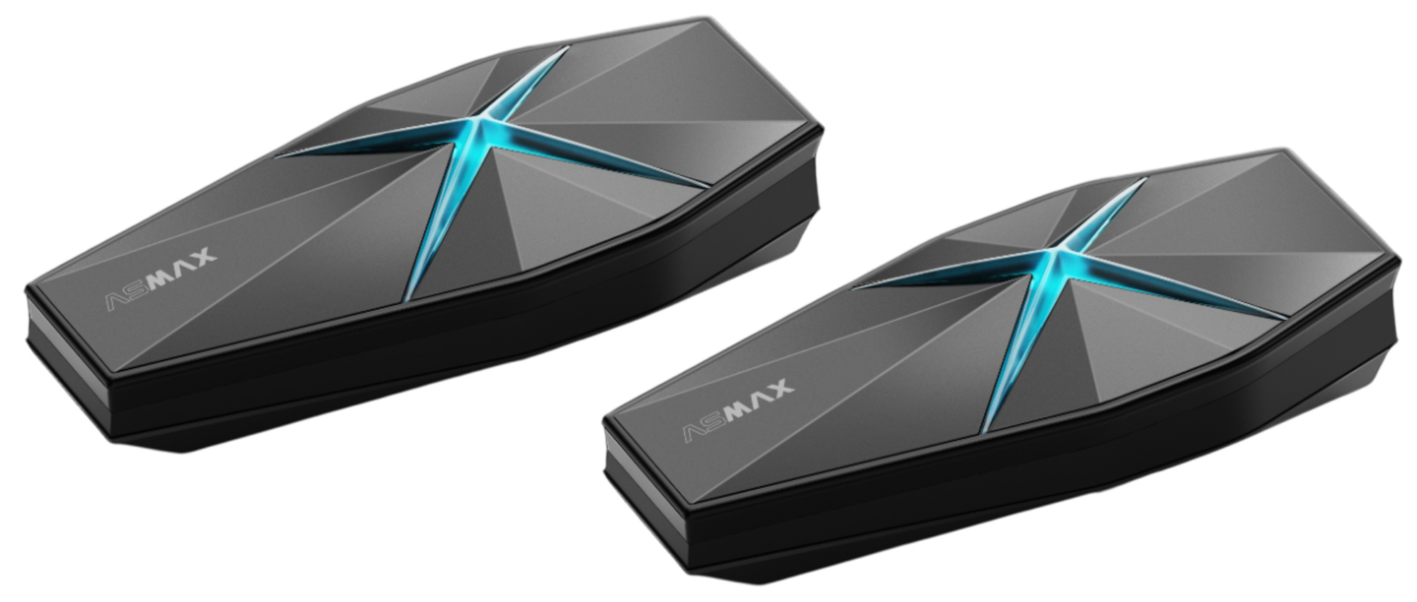 ASMAX F1 Plus Système de communication Bluetooth Duo Set