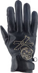 Von Dutch X Helstons Bones perforierte Motorrad Handschuhe