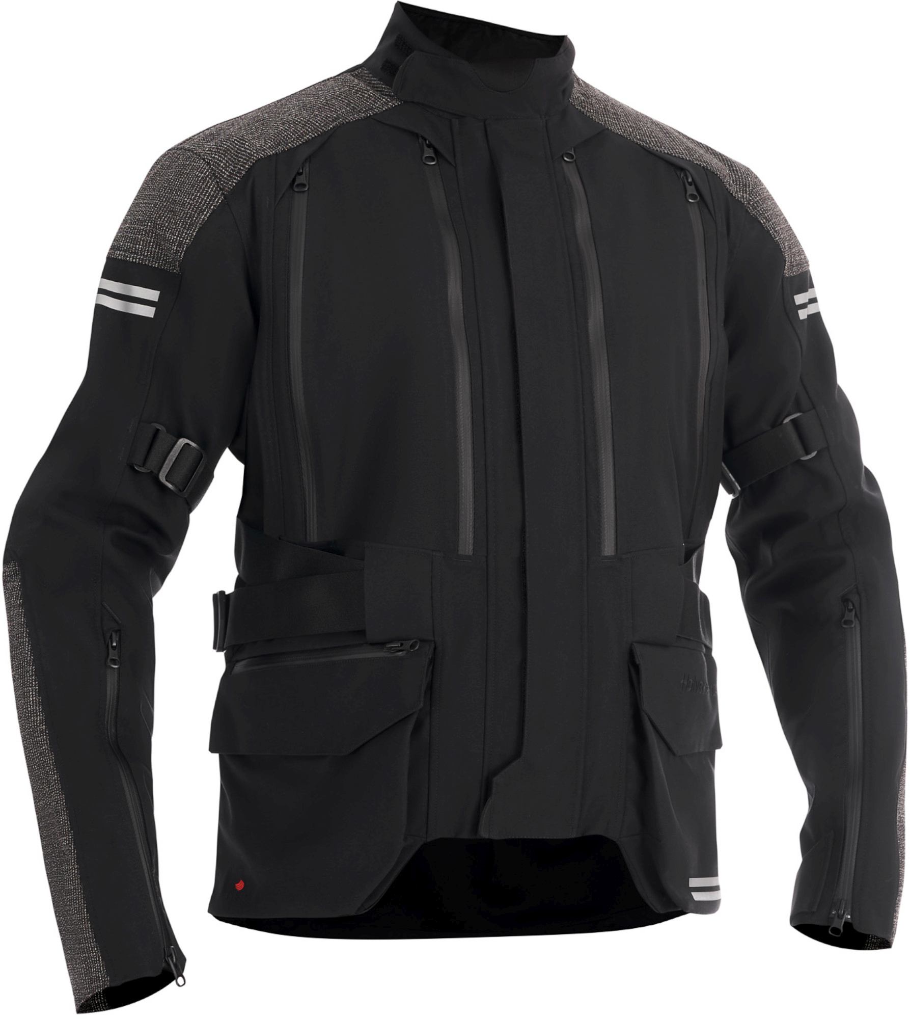 Halvarssons Dalen Veste textile de moto imperméable, noir, taille 56 pour Hommes