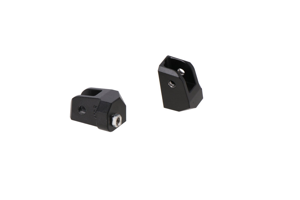 Lampe Clip 32 Mm (1,25") Chrom 3 Stück Klemme Für Fußrasten/Motor