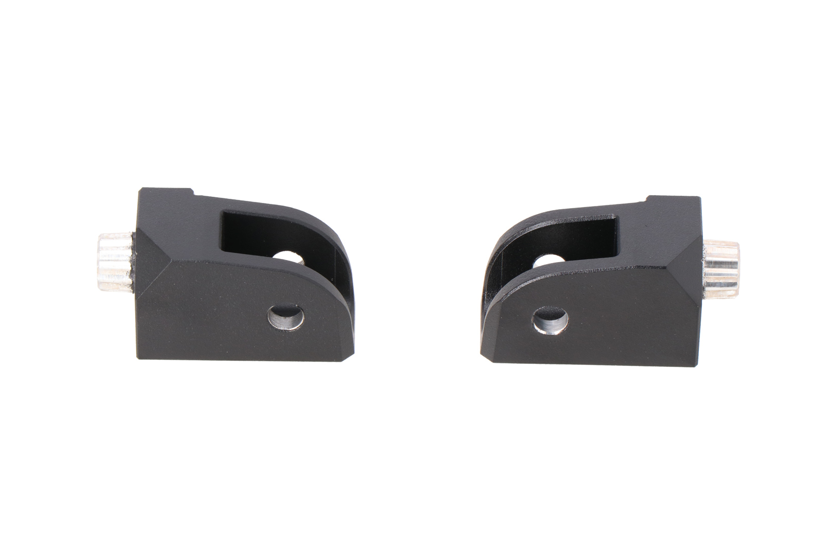 Sw-Motech Unisex Black Mounting Kit For Evo Footrest - Triumph Tiger 800/ 900/ 1200, Scram 1200.
