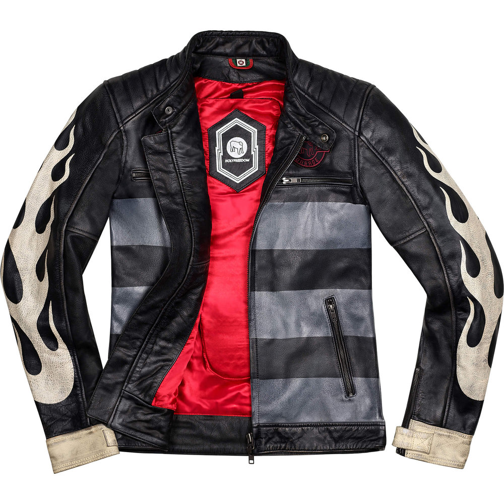 HolyFreedom Zero Inferno Special Edition  Motorcycle Leather Jacket