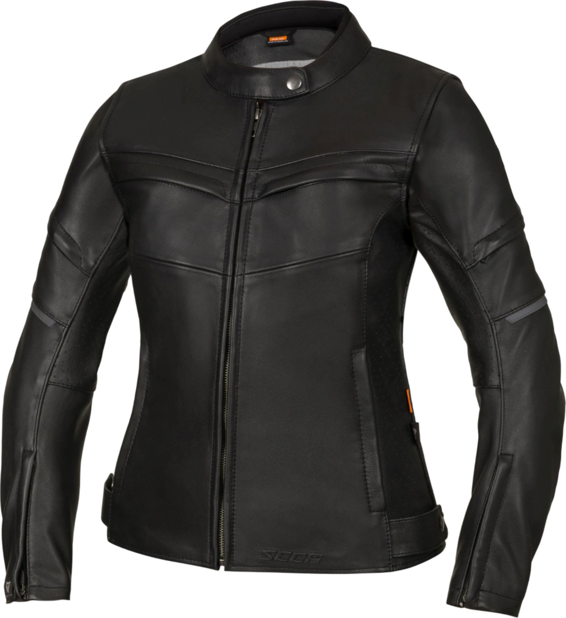 Seca Darkside TFL Blouson en cuir de moto pour femmes, taille 36