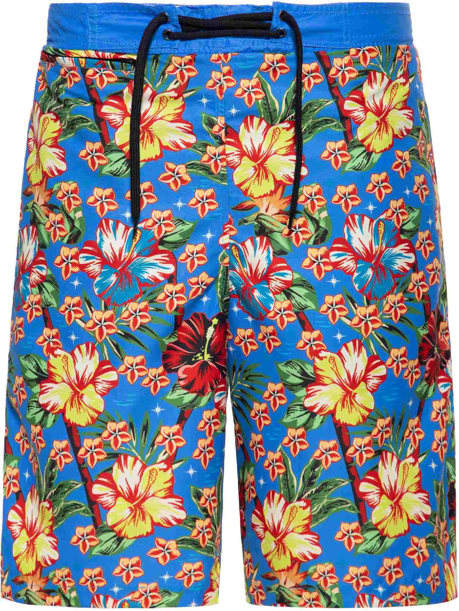 King Kerosin Hula Girl Short de bain, taille L pour Hommes