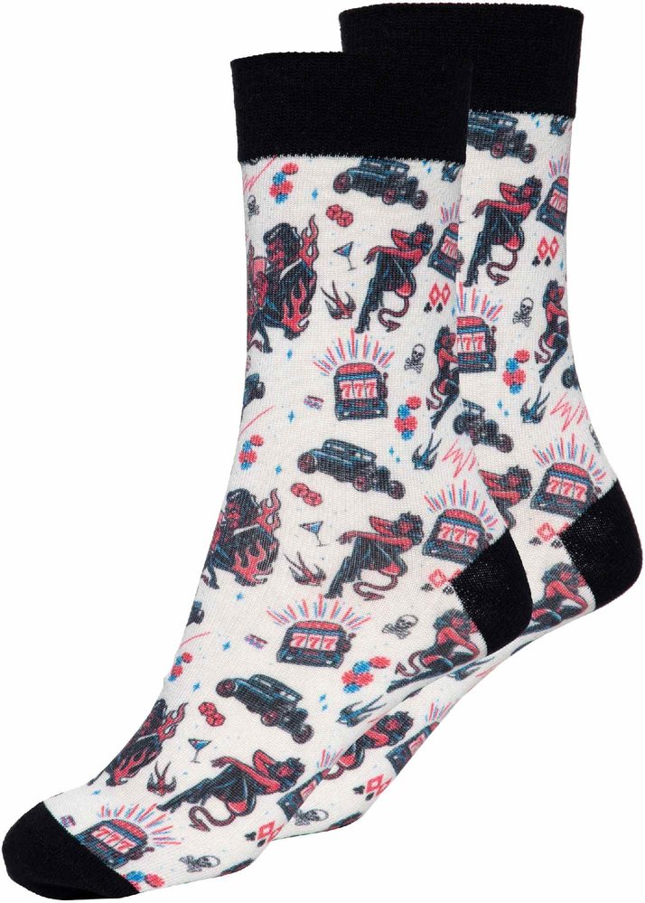 King Kerosin Rockabilly Devil 양말