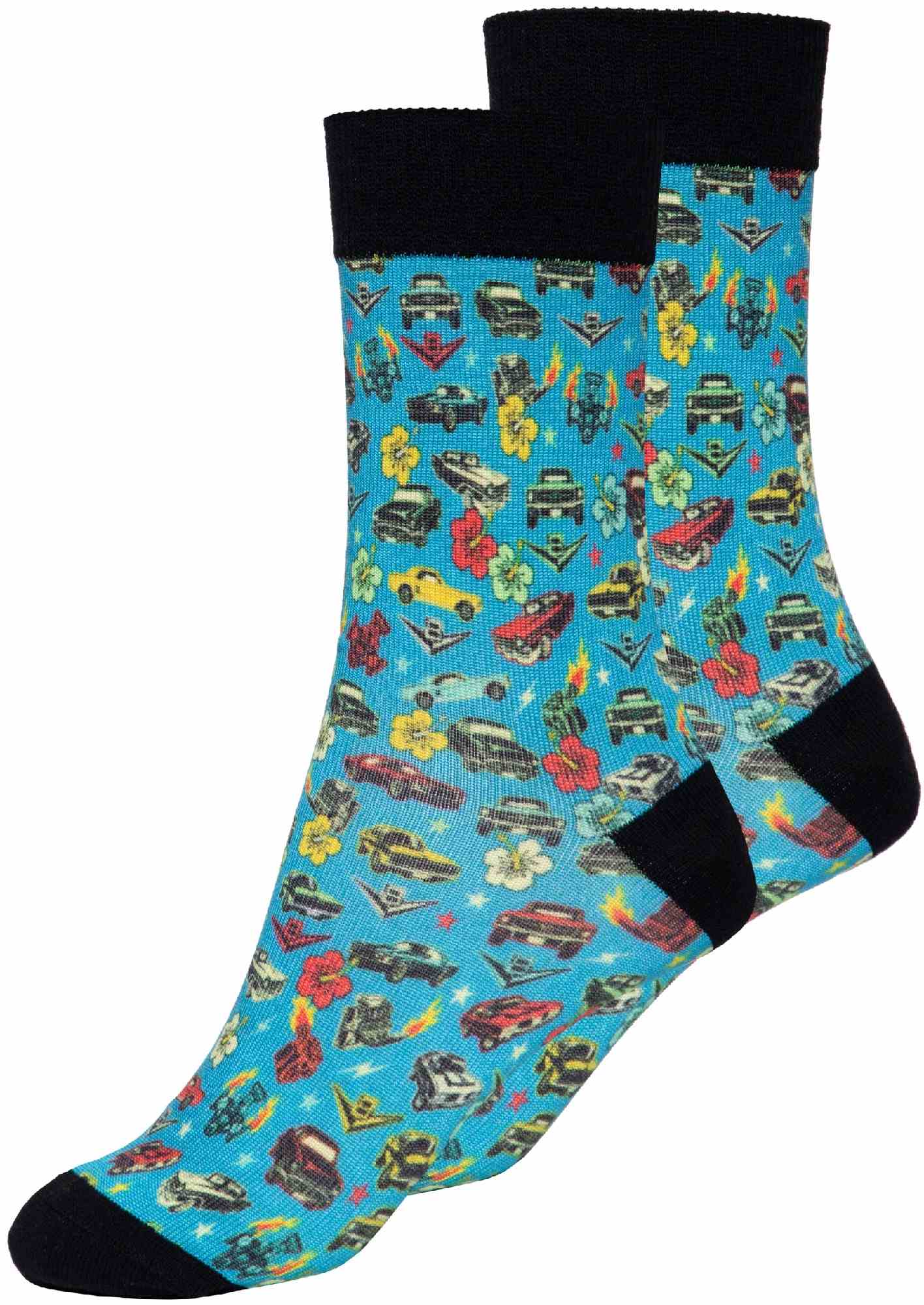 King Kerosin V8 Chaussettes, taille 43 46 pour Hommes