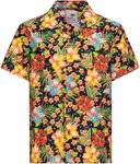 King Kerosin Hula Girl Camicia a maniche corte