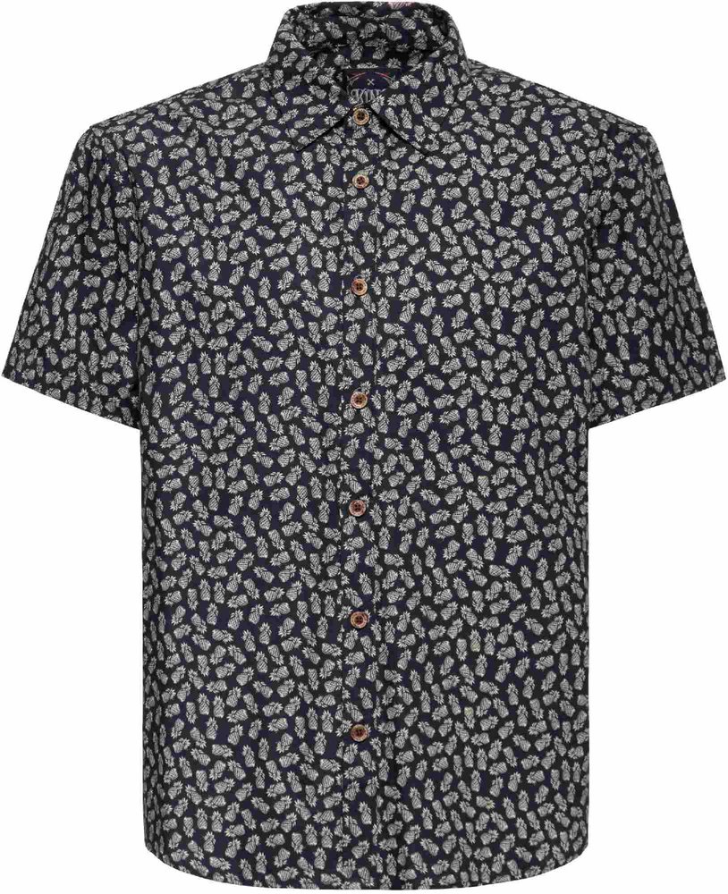 King Kerosin Pineapple Camicia a maniche corte