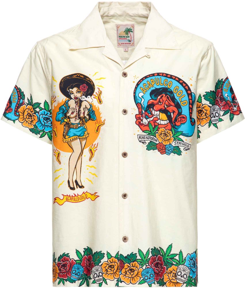 King Kerosin Acapulco Gold Short Sleeve Shirt