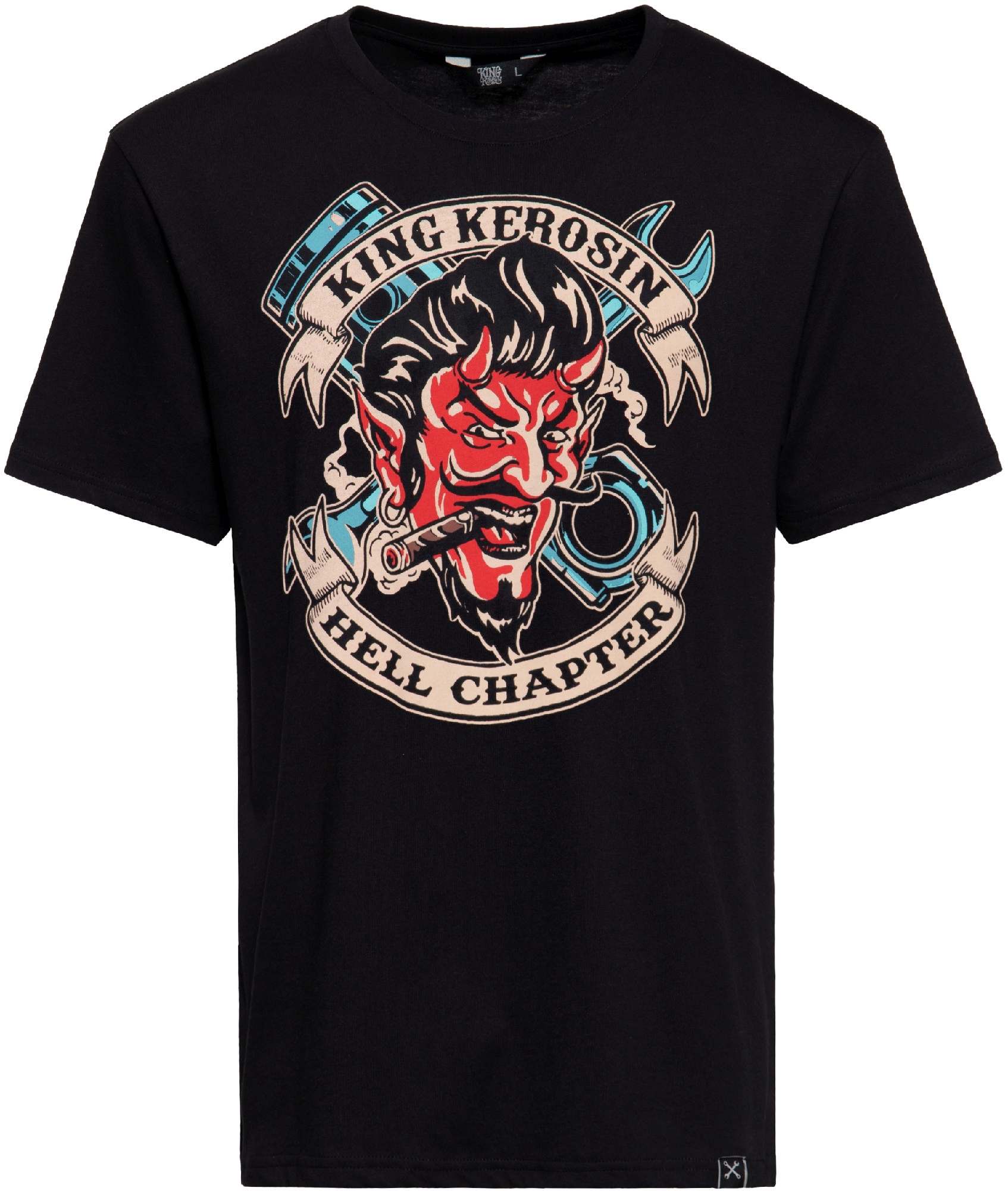 King Kerosin Men's Hell Chapter T-Shirt, Size S For
