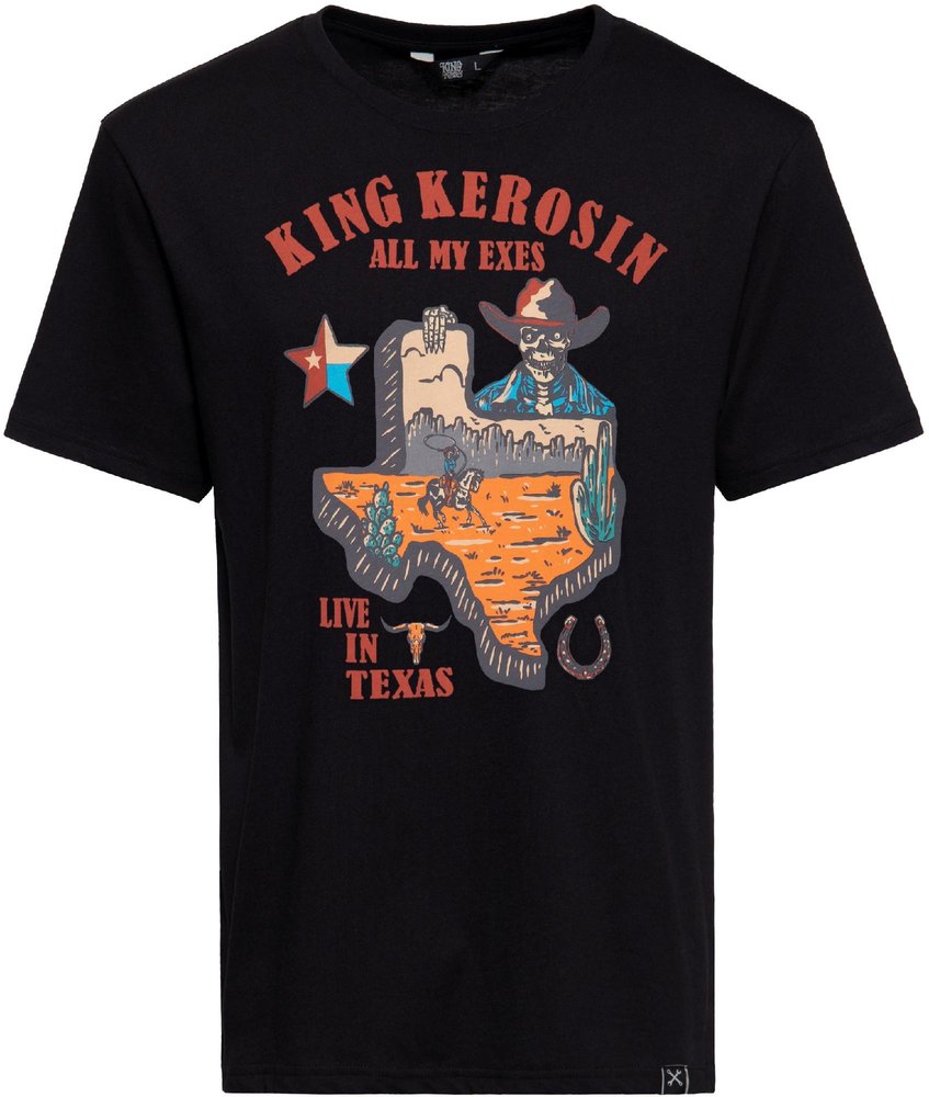 King Kerosin All My Exes Live In Texas T-Shirt