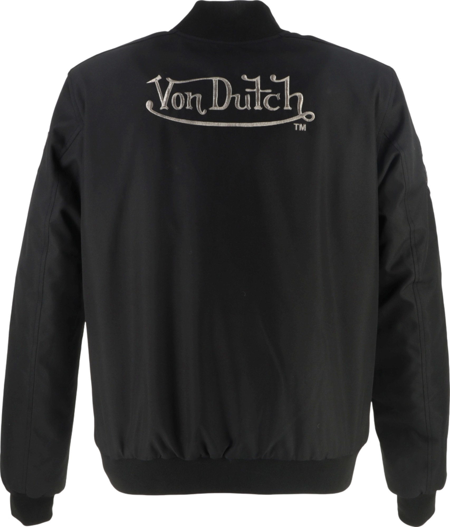 Side view of Von Dutch X Helstons Fight Motorcycle Textile Jacket, black, Size 2XL for Men