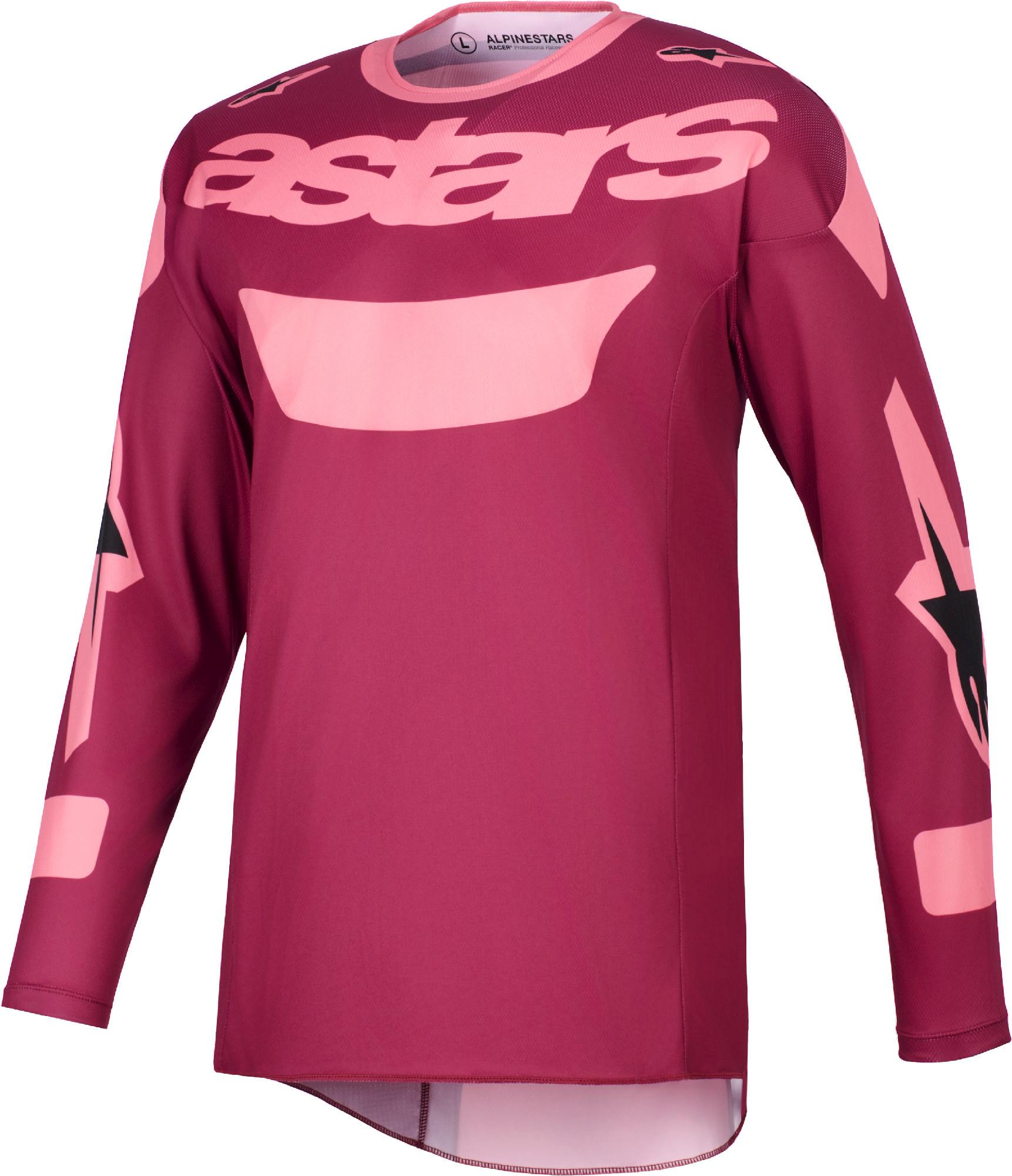 Alpinestars Men's Red Racer Riway Motocross Jersey, For Medium