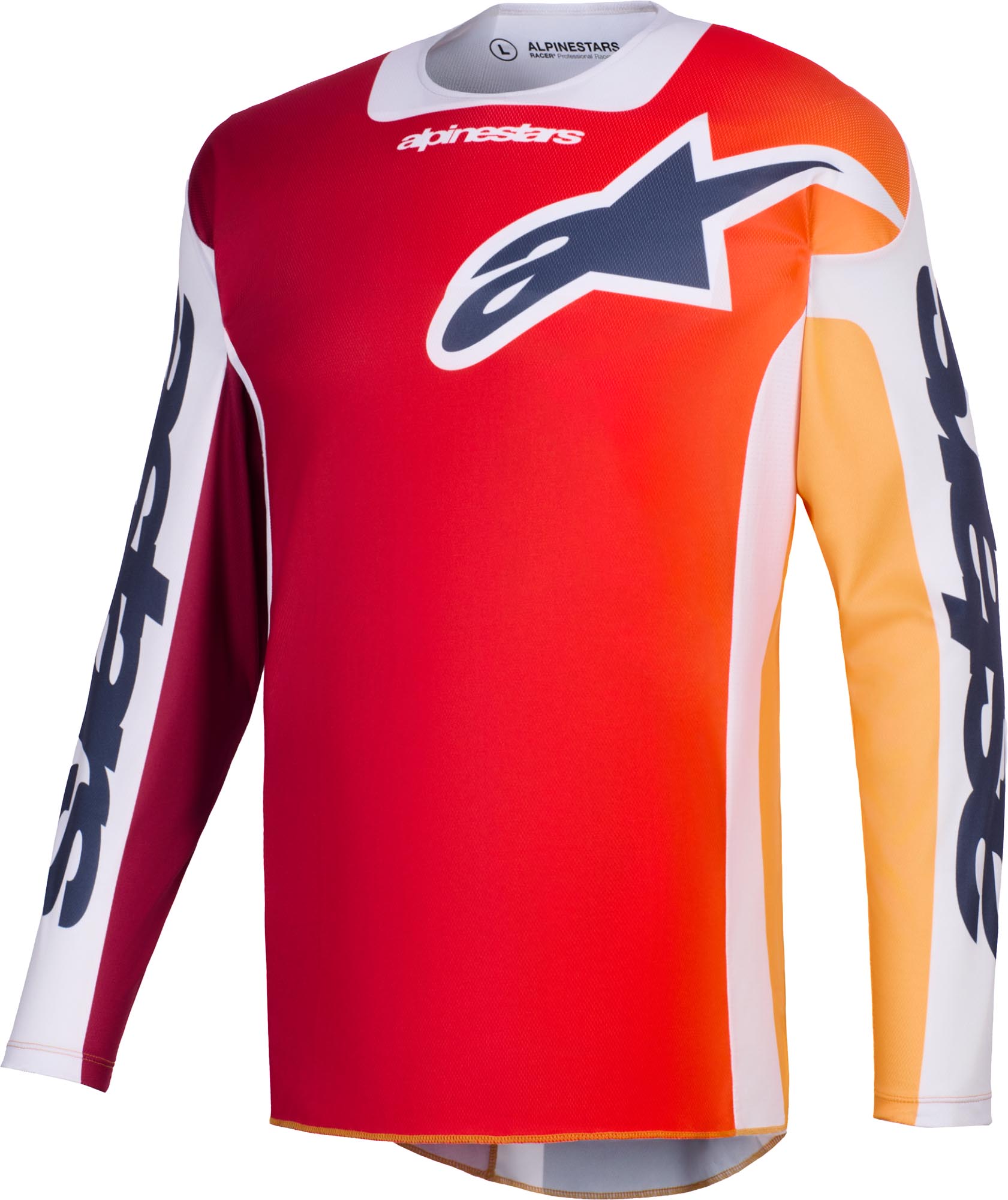 Alpinestars Racer Portl Джерси для мотокросса Красный / Серый XL 