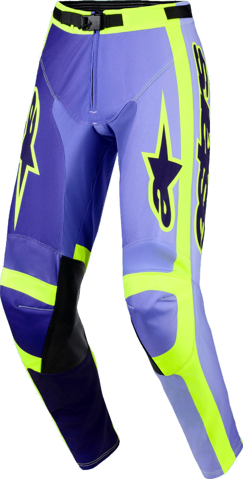 Alpinestars Racer Portl Штаны для мотокросса purple_fluoyellow 30 