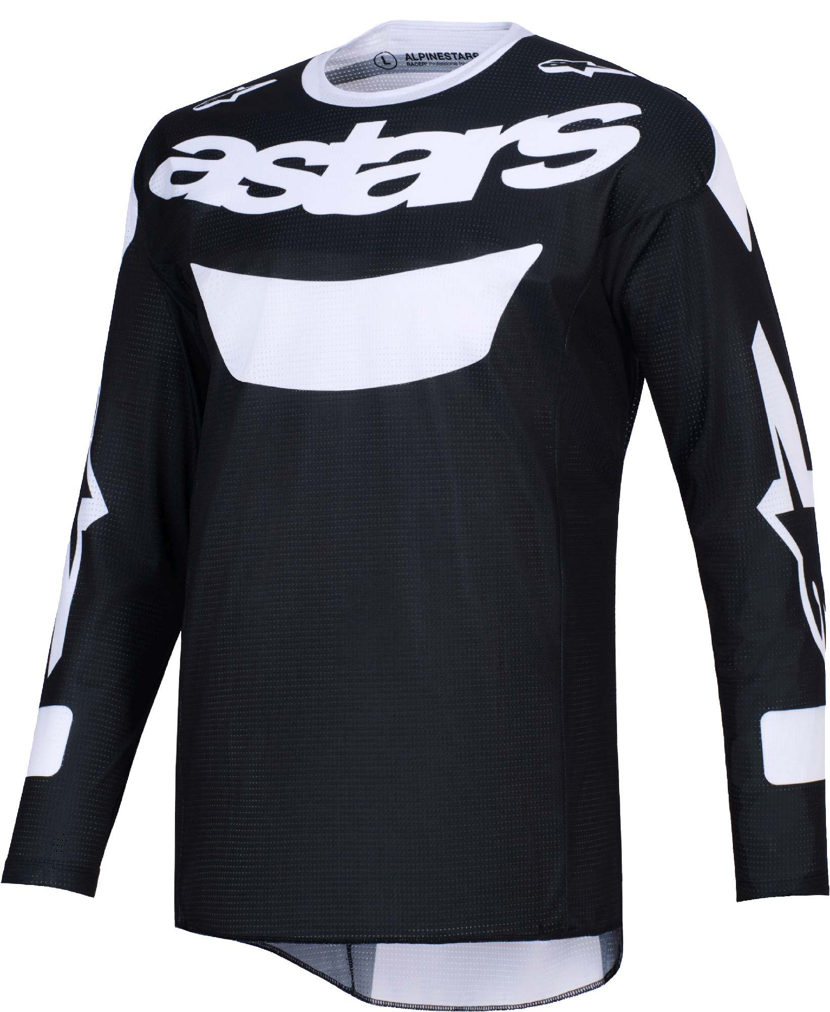 Alpinestars Racer Air Riway Джерси для мотокросса Черный/Белый S 